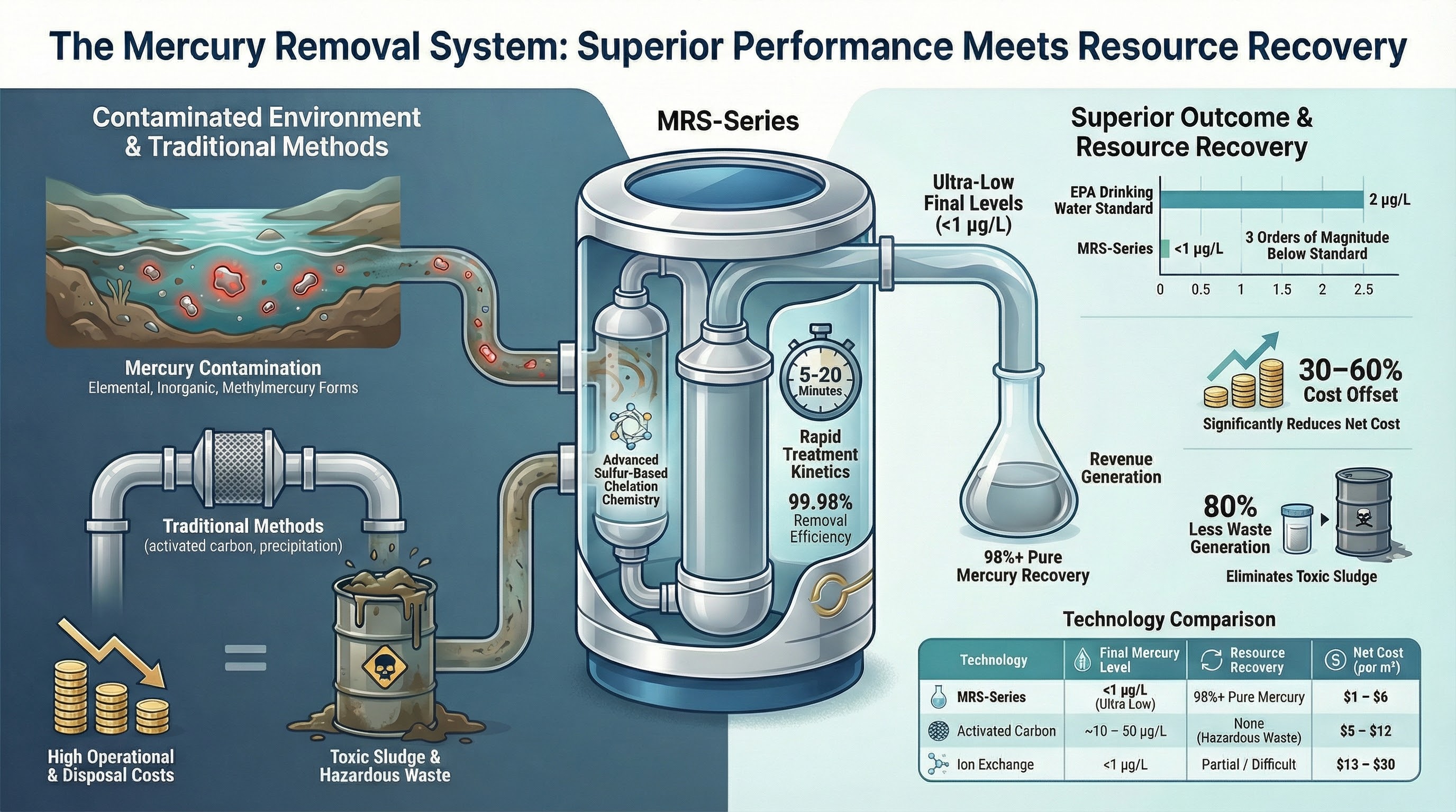 Mercury Removal System Infographic